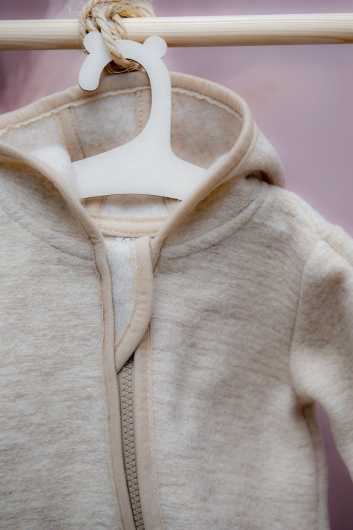 kombinezon 100% merino z kapturem