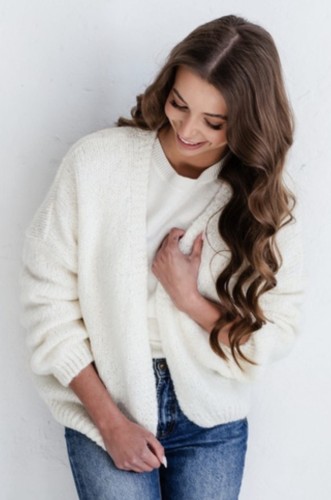 Kardigan damski merino