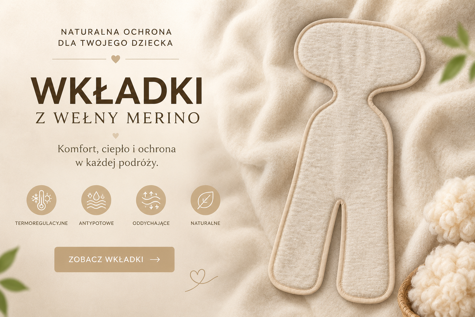 Wkładki do fotelika / gondoli / wózka
